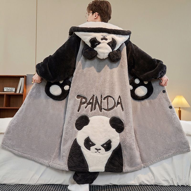 Oversized Panda Pattern Men Wi - огляд і ціна Winter Clothing Pk