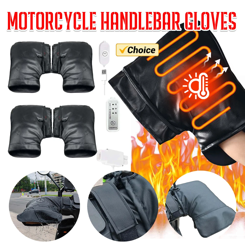 Electric Heating Handlebar Glo - огляд і ціна Heated Gloves Electric