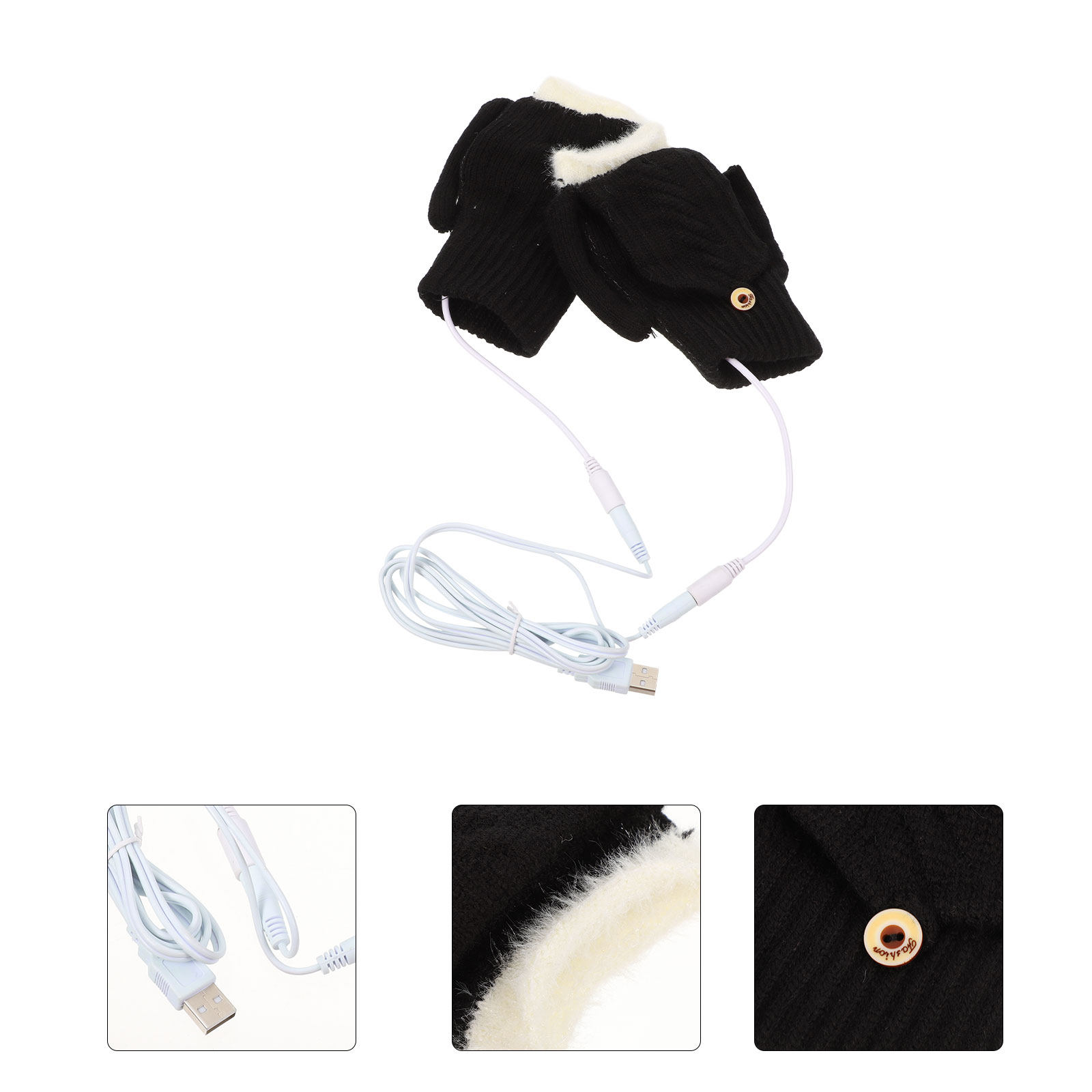 1 Set Usb Heated Gloves For Wo - огляд і ціна Heated Gloves Electric
